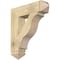 Ekena Millwork Funston Arts & Crafts Rough Sawn Bracket, Douglas Fir, 6"W x 26"D x 30"H BKT06X26X30FST03RDF - alternate 1